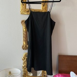 OAK + FORT Black Mini Dress